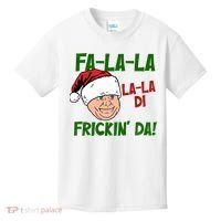 Fa La La La La Di Frickin Da Funny Christmas Kids T-Shirt thumb 0