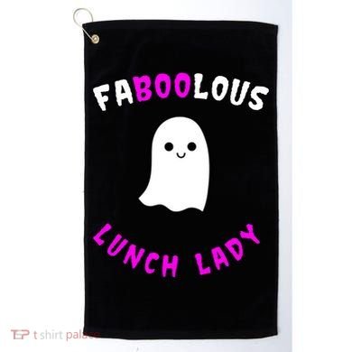 Faboolous Lunch Lady Golf Towel