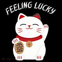 Feeling Lucky Lucky Cat Chinese Lucky Cat Gift Women's Hoodie thumb 2