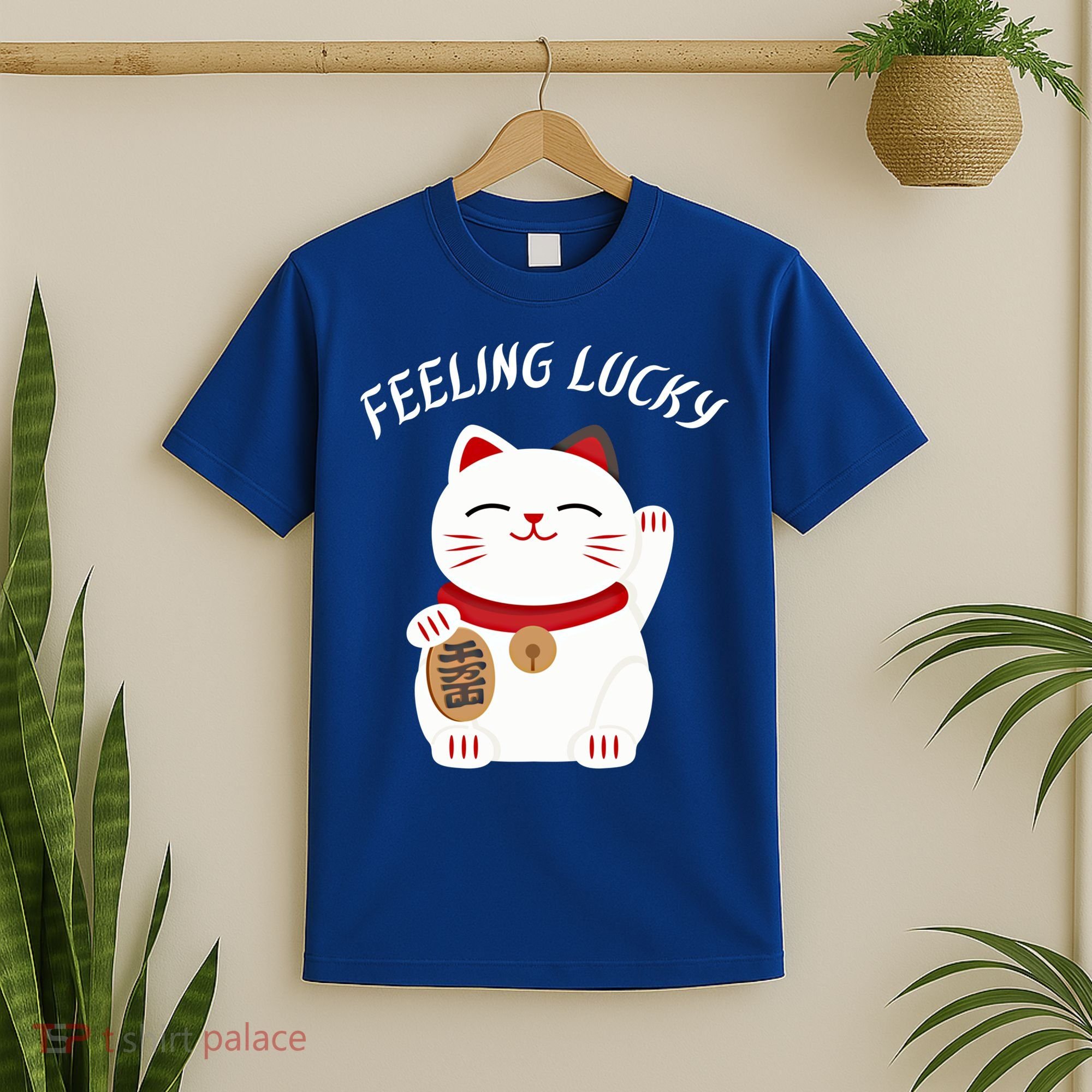 Feeling Lucky Lucky Cat Chinese Lucky Cat Gift T-Shirt
