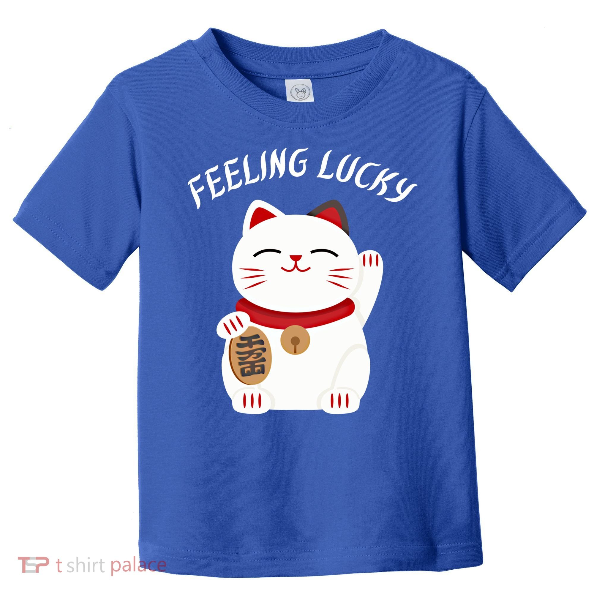 Feeling Lucky Lucky Cat Chinese Lucky Cat Gift Toddler T-Shirt