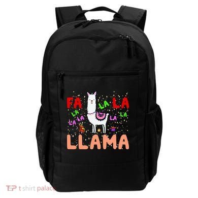 Fa La La Llama Funny Llama Christmas Backpack
