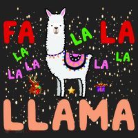 Fa La La Llama Funny Llama Christmas Tumbler thumb 3