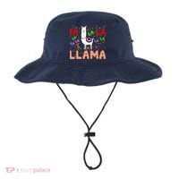 Fa La La Llama Funny Llama Christmas Bucket Hat thumb 0