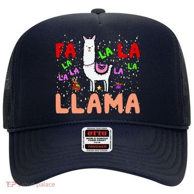 Fa La La Llama Funny Llama Christmas Hat