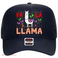 Fa La La Llama Funny Llama Christmas Hat thumb 0