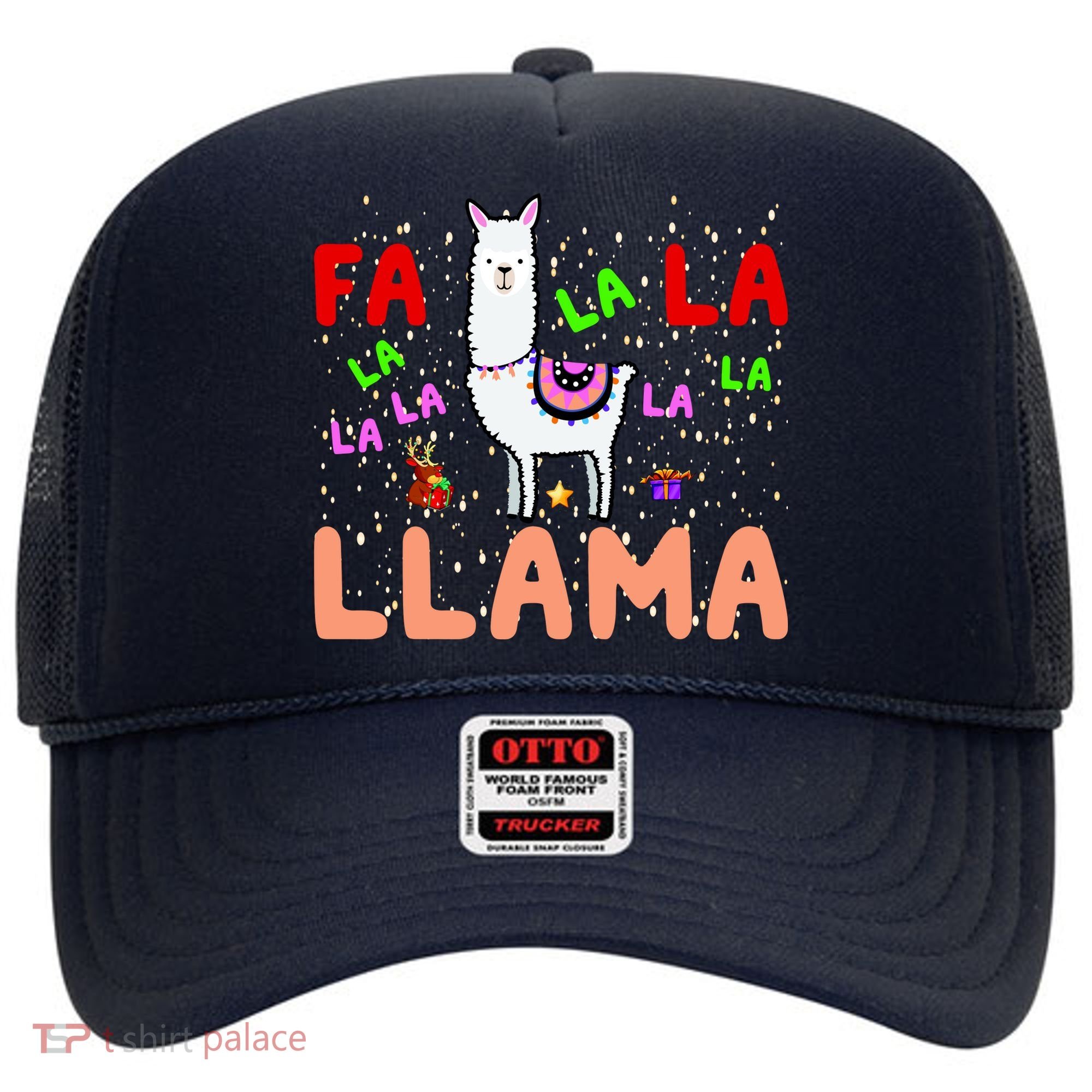 Fa La La Llama Funny Llama Christmas Hat