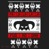 Fa La La La La Fus RO Dah Ugly Christmas Women's Sweatshirt thumb 2