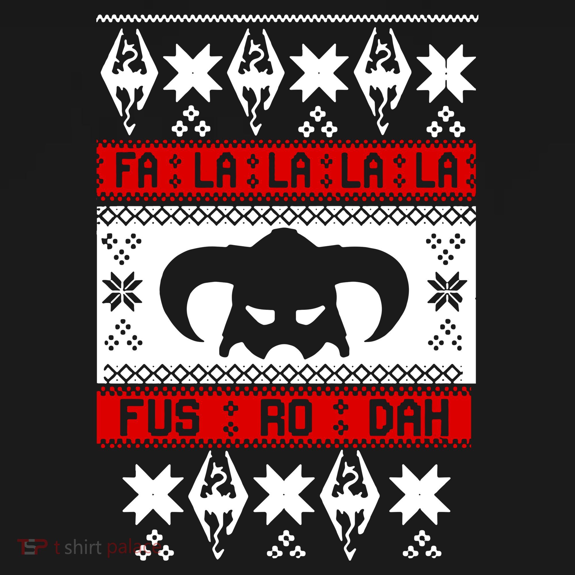 Fa La La La La Fus RO Dah Ugly Christmas Women's Tank Top