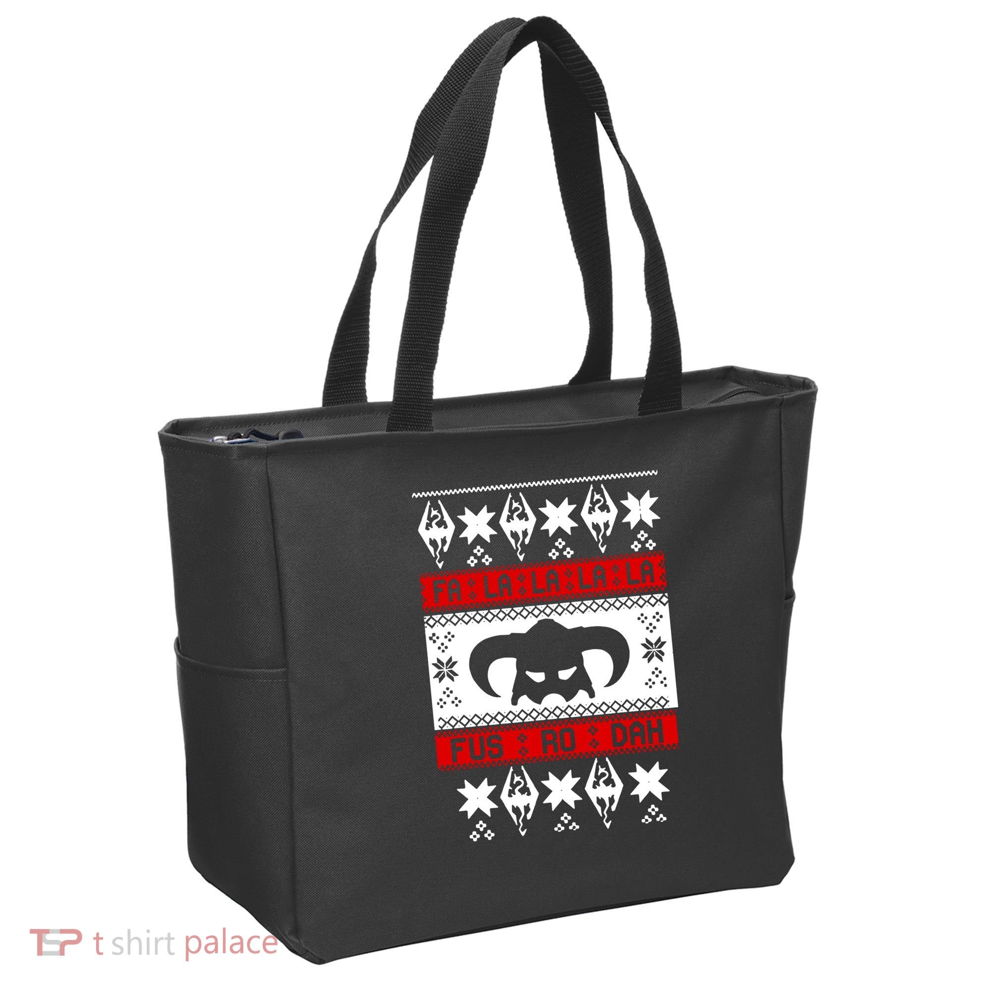 Fa La La La La Fus RO Dah Ugly Christmas Tote Bag