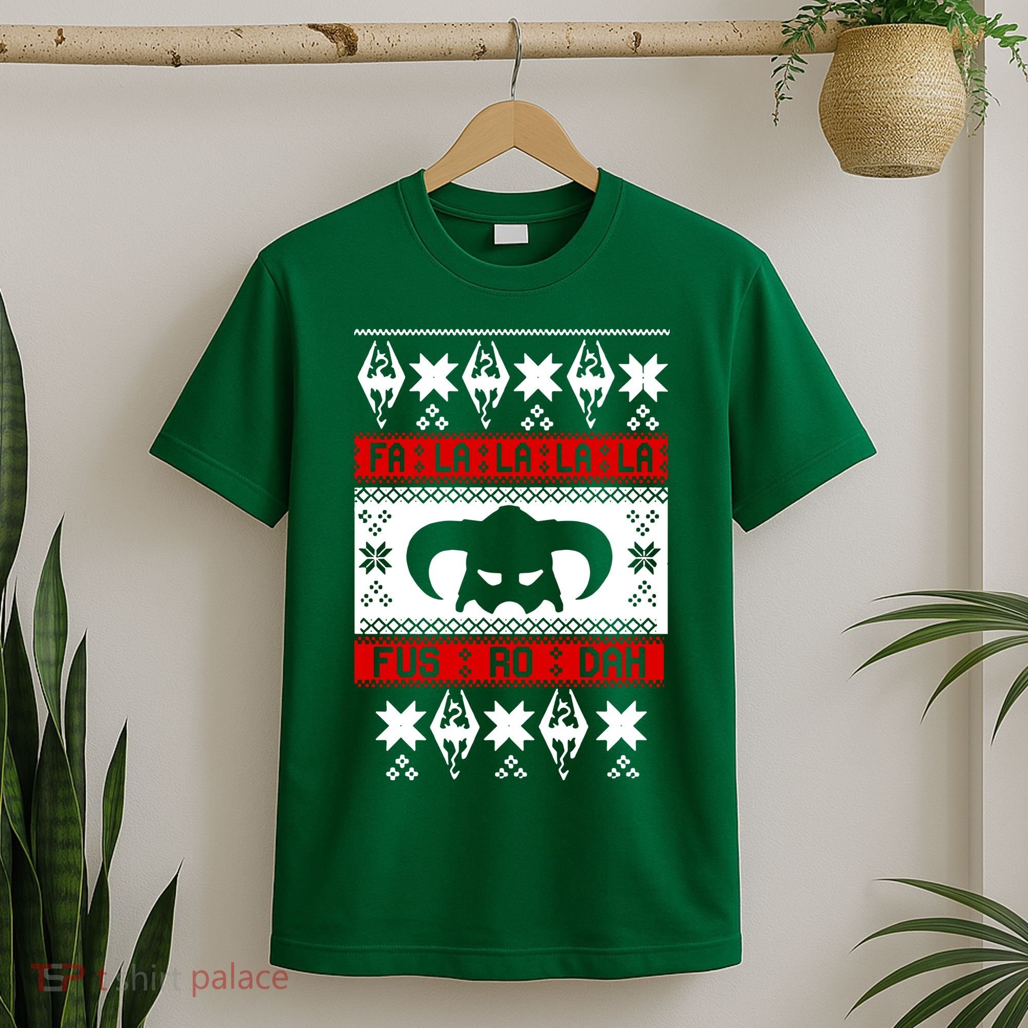 Fa La La La La Fus RO Dah Ugly Christmas T-Shirt