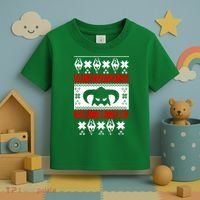 Fa La La La La Fus RO Dah Ugly Christmas Toddler T-Shirt thumb 3