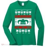 Fa La La La La Fus RO Dah Ugly Christmas Women's Long Sleeve Shirt thumb 0