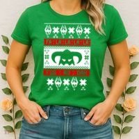 Fa La La La La Fus RO Dah Ugly Christmas Women's T-Shirt thumb 2
