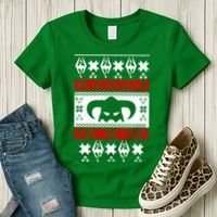 Fa La La La La Fus RO Dah Ugly Christmas Women's T-Shirt thumb 3