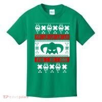Fa La La La La Fus RO Dah Ugly Christmas Kids T-Shirt thumb 0