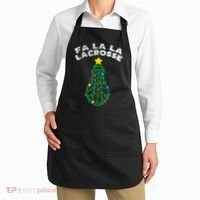 Fa La Lacrosse Christmas Lax Player Goalie Team Apron thumb 2