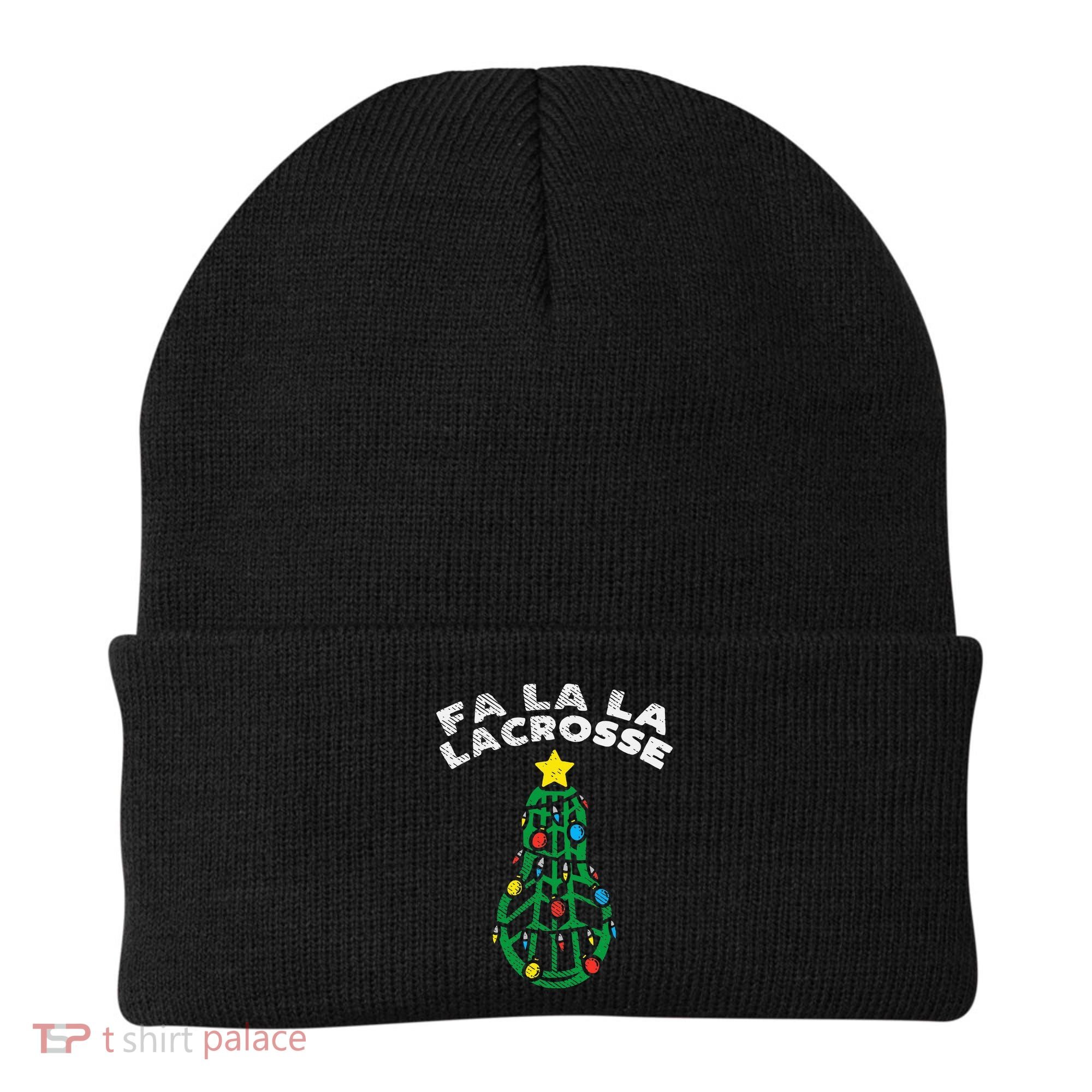 Fa La Lacrosse Christmas Lax Player Goalie Team Beanie