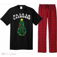 Fa La Lacrosse Christmas Lax Player Goalie Team Pajama Set thumb 0