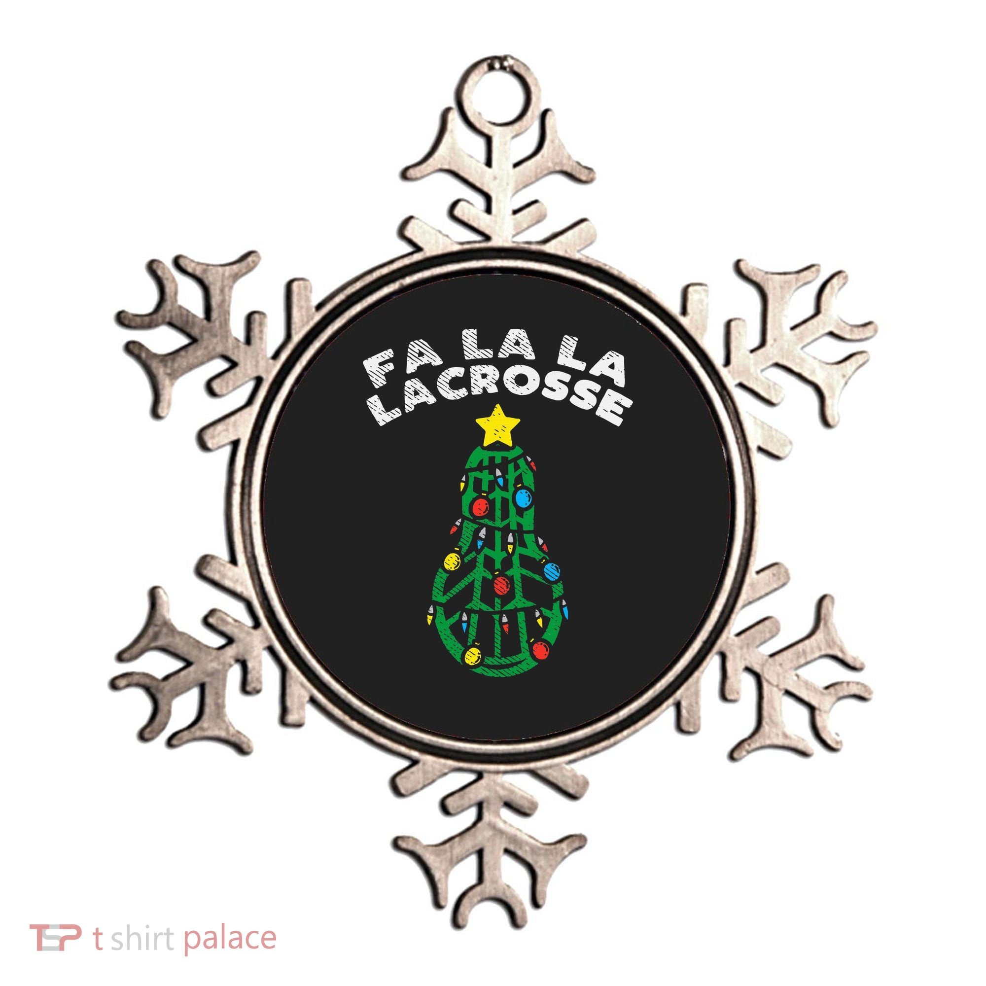 Fa La Lacrosse Christmas Lax Player Goalie Team Ornament