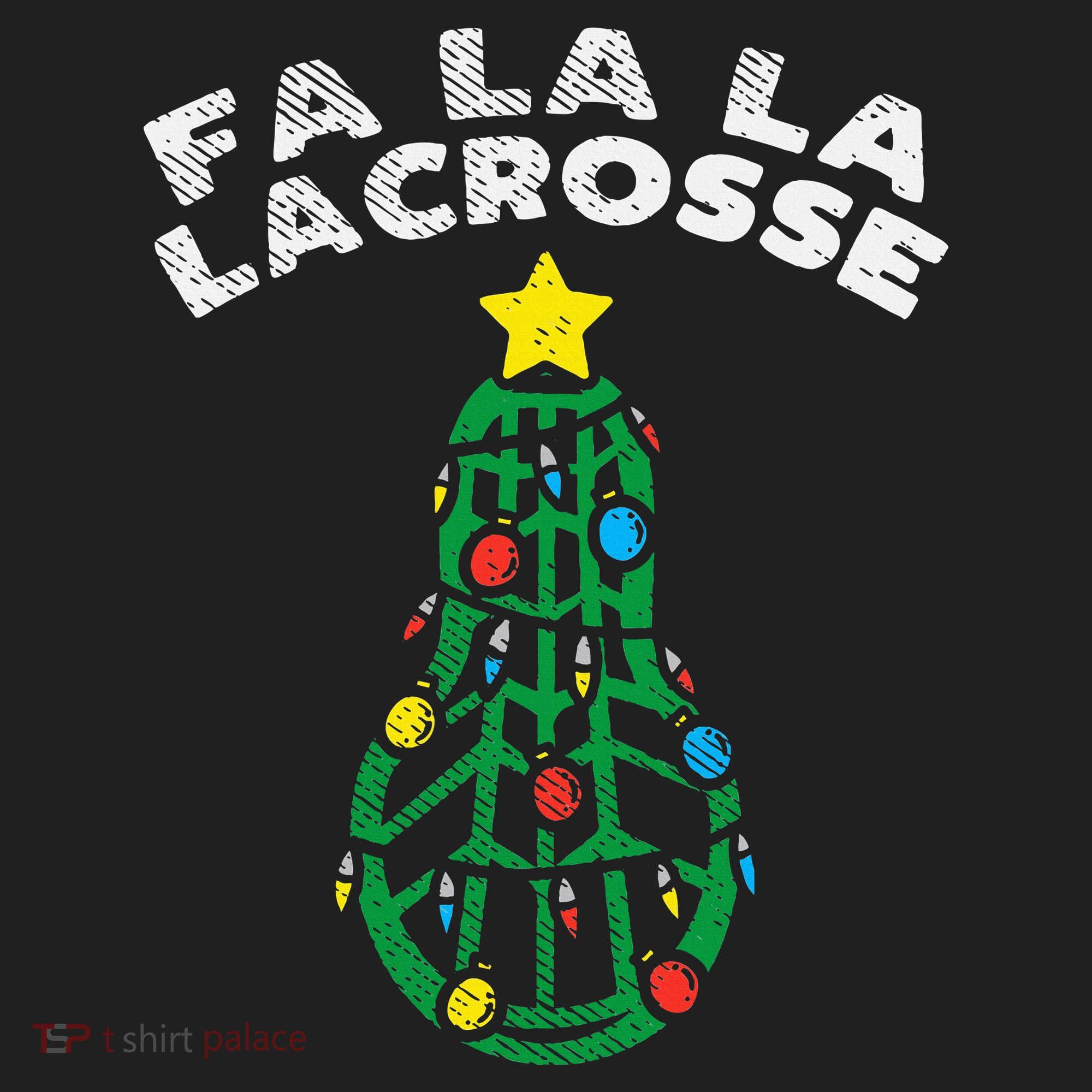 Fa La Lacrosse Christmas Lax Player Goalie Team Hat
