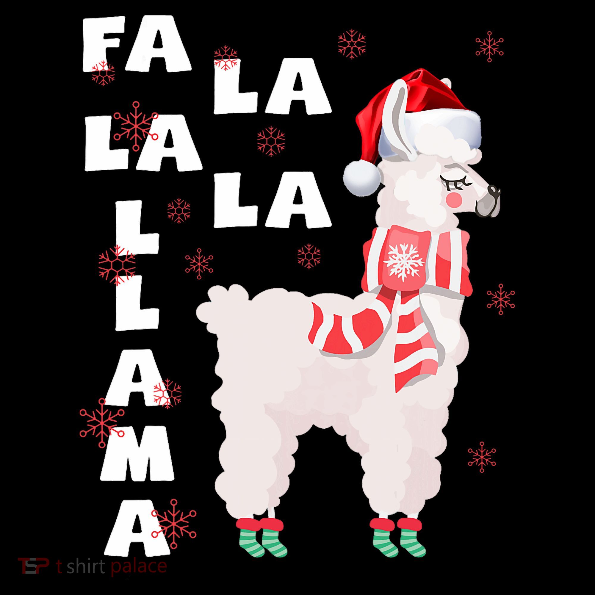 Fa La La Llama Santa Christmas Funny Gift Xmas Coffee Mug