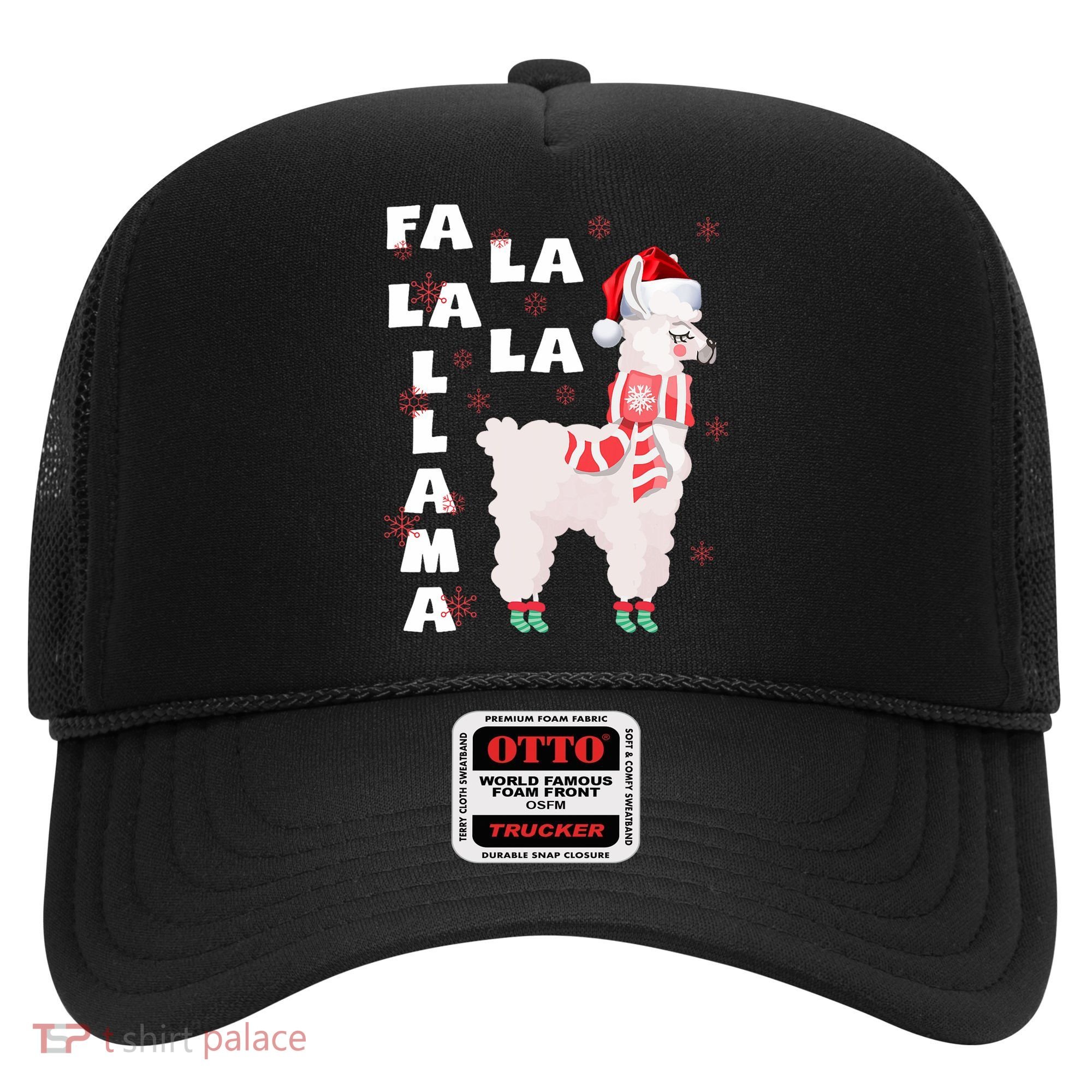 Fa La La Llama Santa Christmas Funny Gift Xmas Hat