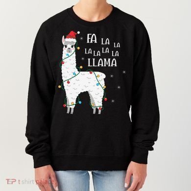Fa La La Llama Christmas Lllama Essential Women's Sweatshirt