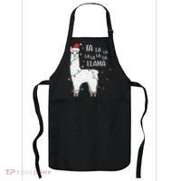 Fa La La Llama Christmas Lllama Essential Apron thumb 0
