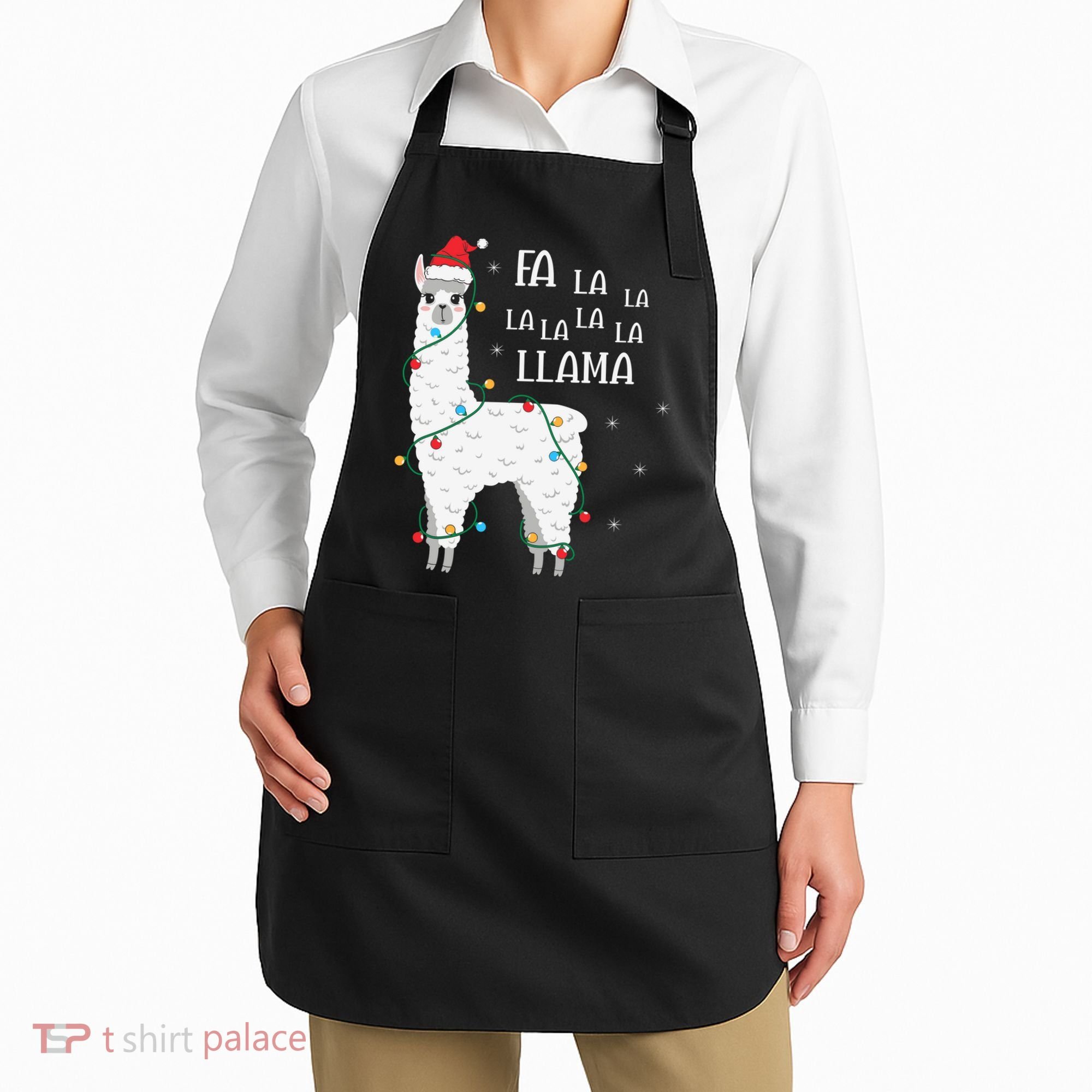 Fa La La Llama Christmas Lllama Essential Apron