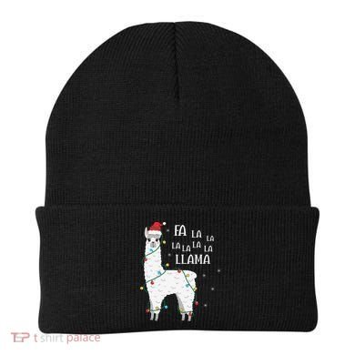 Fa La La Llama Christmas Lllama Essential Beanie