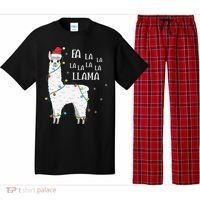 Fa La La Llama Christmas Lllama Essential Pajama Set thumb 0