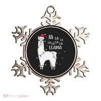 Fa La La Llama Christmas Lllama Essential Ornament thumb 0