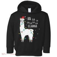 Fa La La Llama Christmas Lllama Essential Toddler Hoodie thumb 0