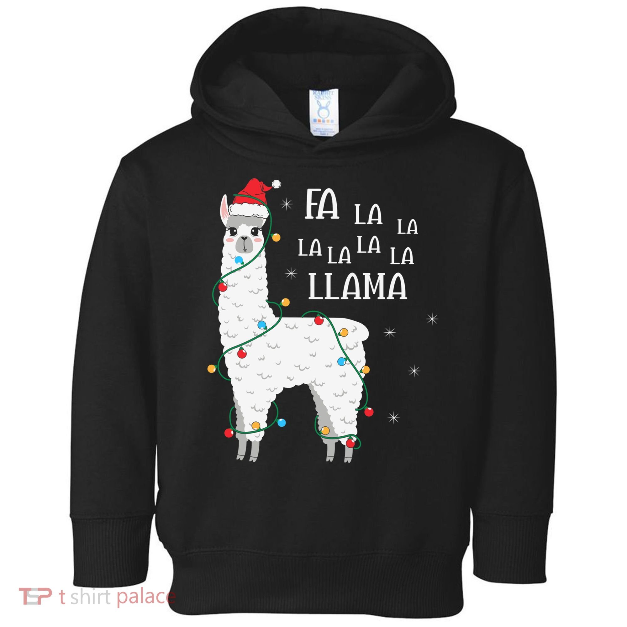 Fa La La Llama Christmas Lllama Essential Toddler Hoodie