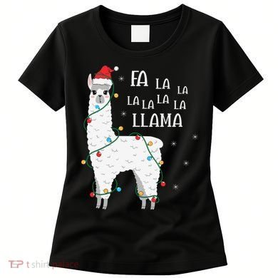Fa La La Llama Christmas Lllama Essential Women's T-Shirt