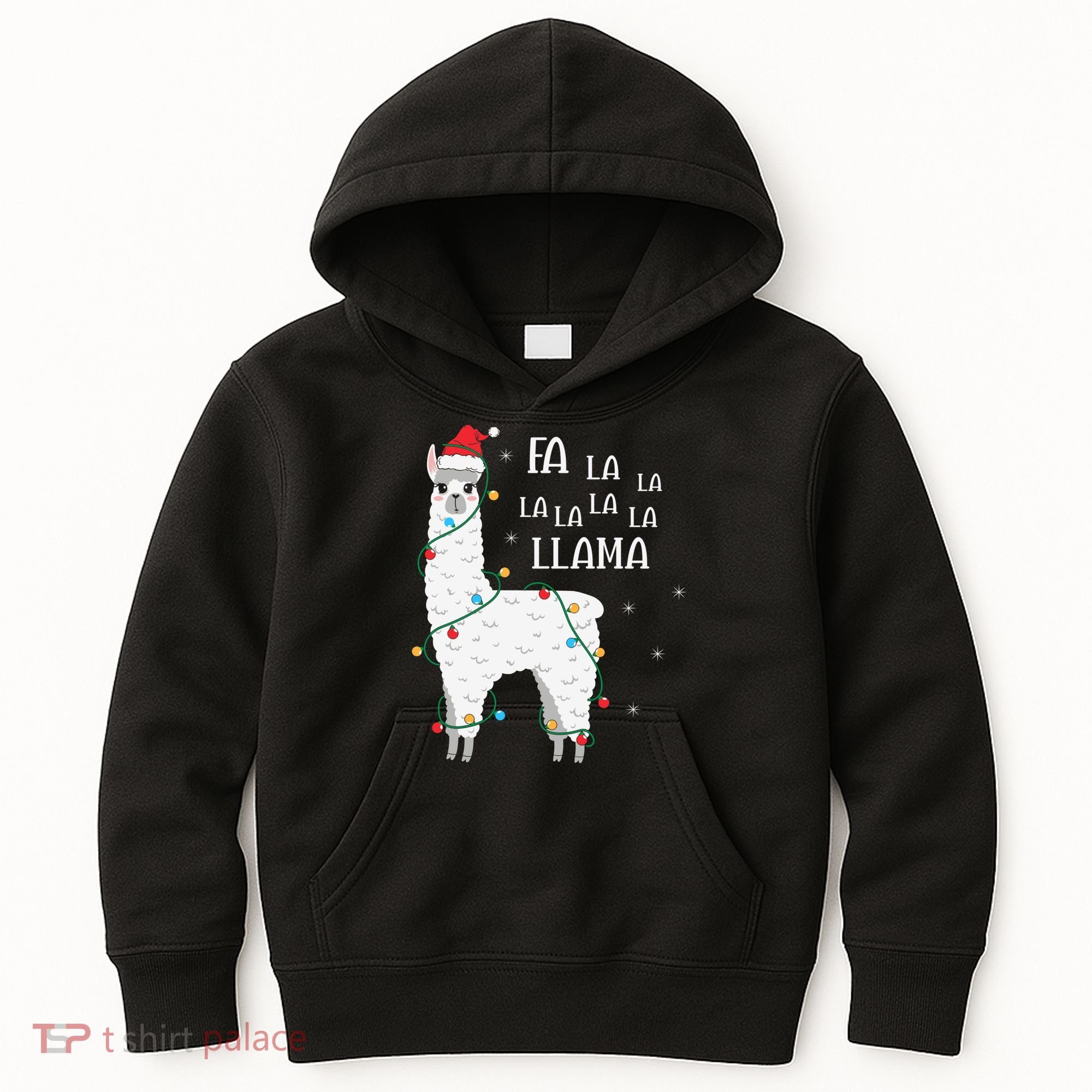 Fa La La Llama Christmas Lllama Essential Kids Hoodie