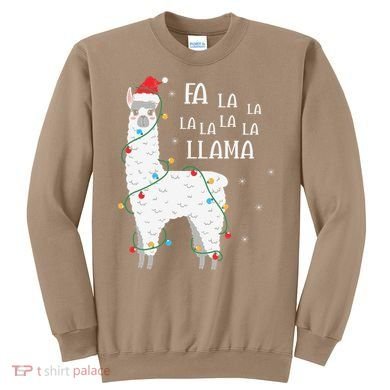 Fa La La Llama Christmas Lllama Essential Sweatshirt
