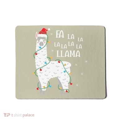 Fa La La Llama Christmas Lllama Essential Mousepad