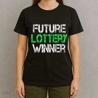 Funny Lottery Lover Scratch Off Future Lottery Winner T-Shirt thumb 4