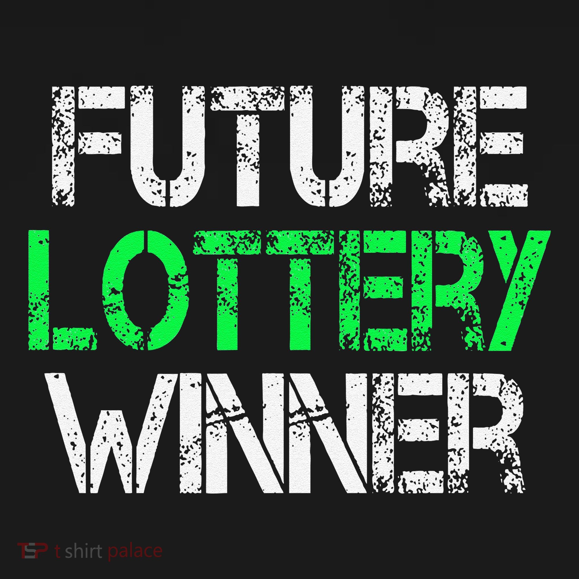 Funny Lottery Lover Scratch Off Future Lottery Winner Polo