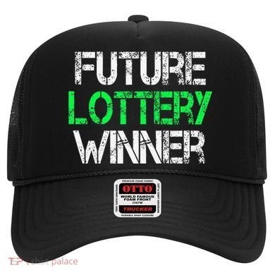 Funny Lottery Lover Scratch Off Future Lottery Winner Hat