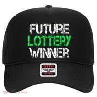 Funny Lottery Lover Scratch Off Future Lottery Winner Hat thumb 0