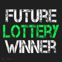 Funny Lottery Lover Scratch Off Future Lottery Winner Golf Towel thumb 3