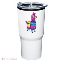 Funny Loot Llama Pinata With Yellow Saddlebag Tumbler thumb 0