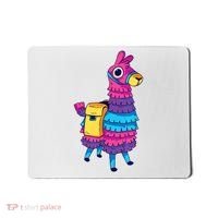 Funny Loot Llama Pinata With Yellow Saddlebag Mousepad thumb 0