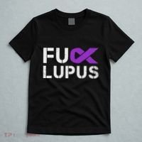 Fuck Lupus Lupus Awareness Month Purple Ribbon T-Shirt thumb 5