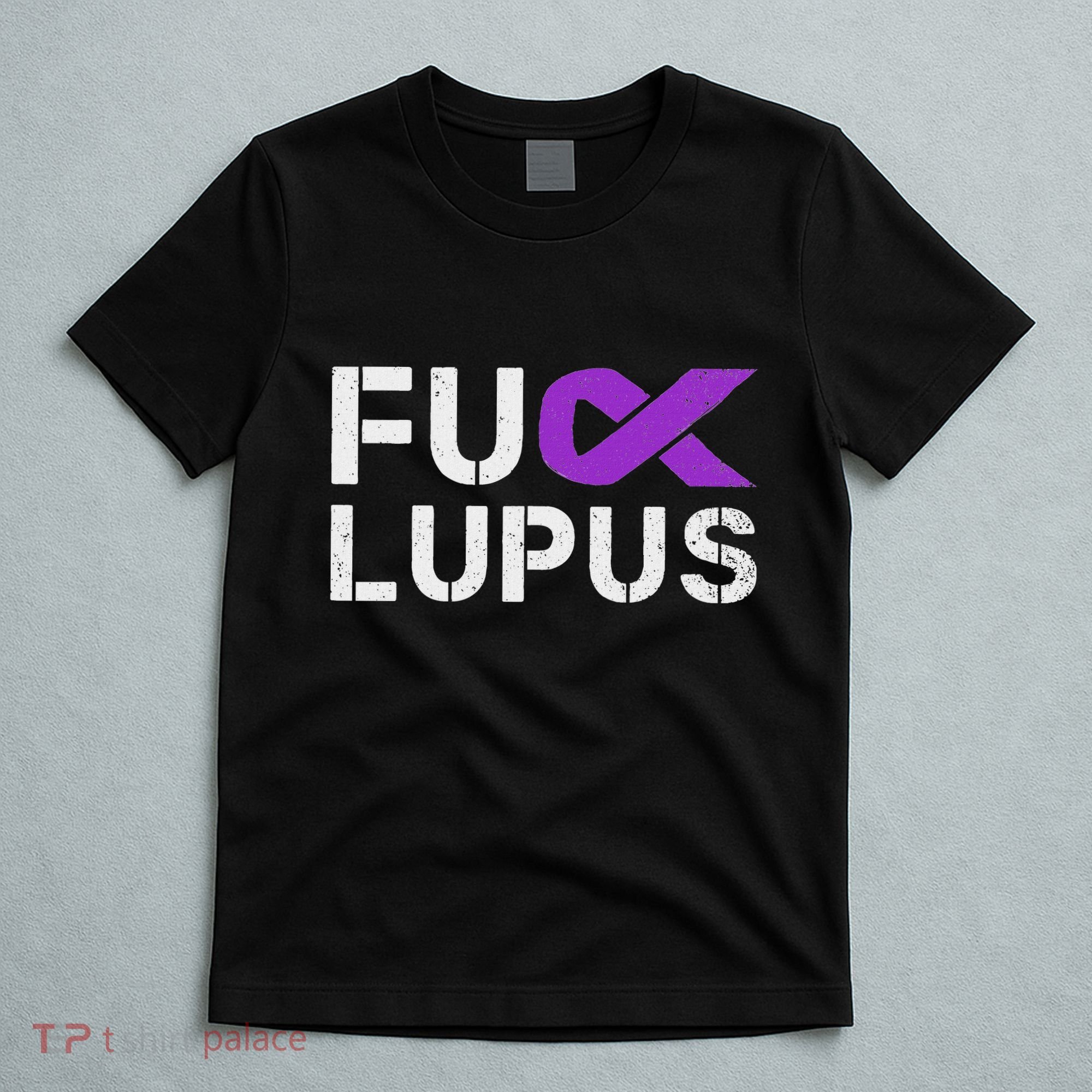 Fuck Lupus Lupus Awareness Month Purple Ribbon T-Shirt