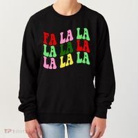 Fa La La Groovy Christmas Women's Sweatshirt thumb 0