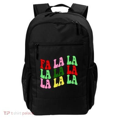 Fa La La Groovy Christmas Backpack